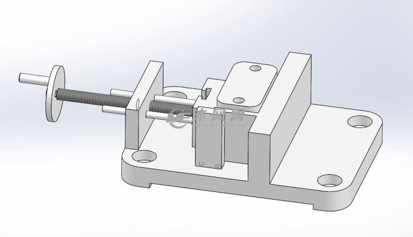 轴承座加工工艺及铣底面夹具设计图