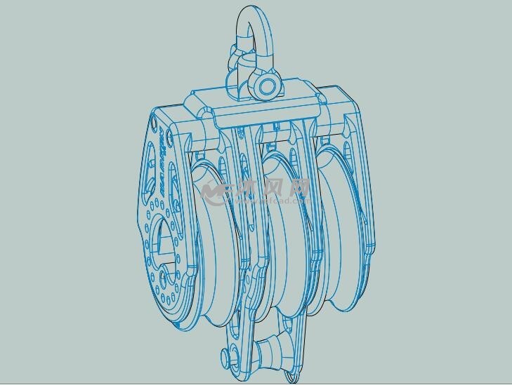 三滑轮设计线形图