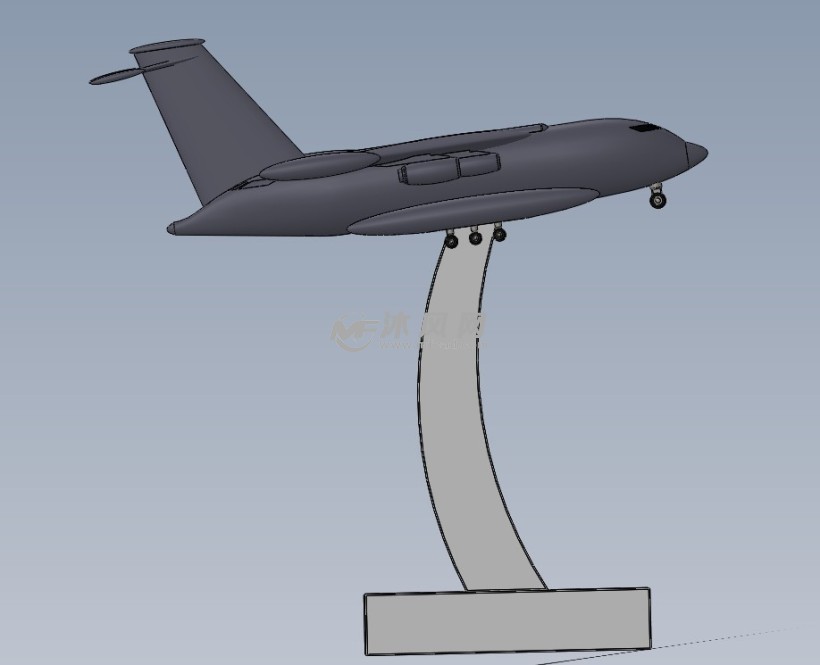 运20运输机模型 - 输送和提升设备图纸 - 沐风网