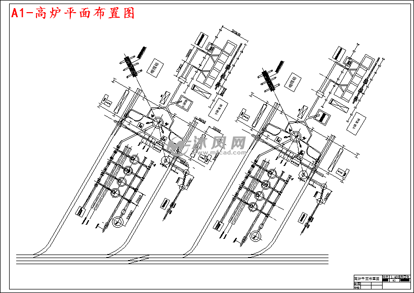 a1-高炉平面布置图