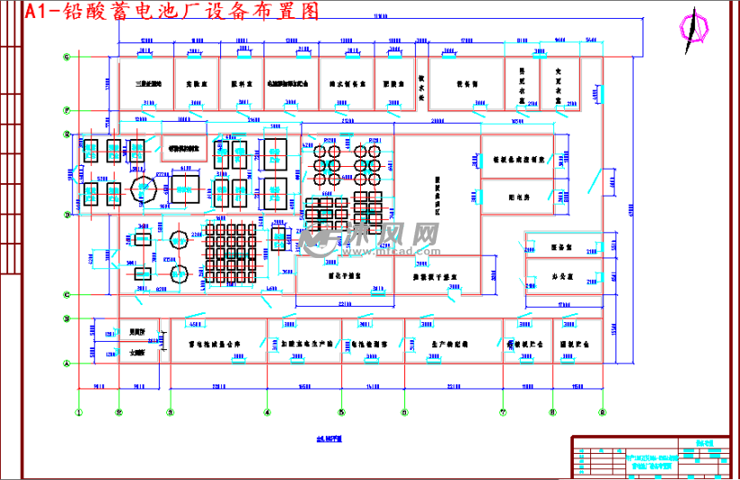 年产100万只铅酸蓄电池车间初步工艺设计