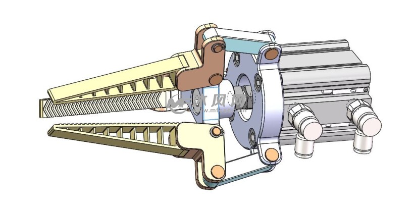 气缸式柔性夹爪