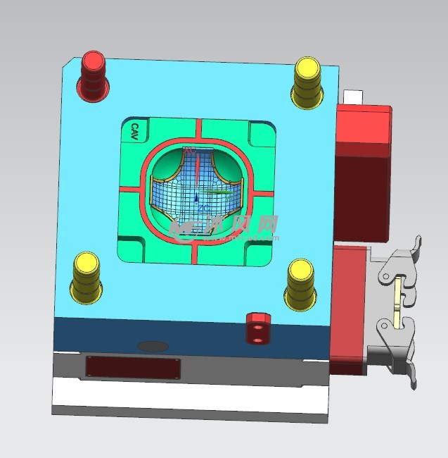 外罩机壳产品注塑模具