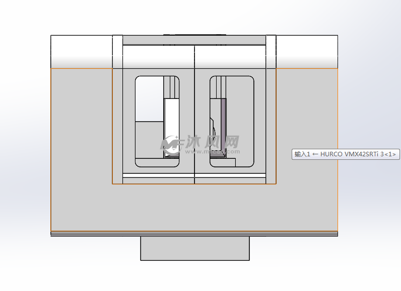 数控机床主视图
