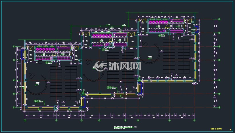 幼儿园寝室放大图