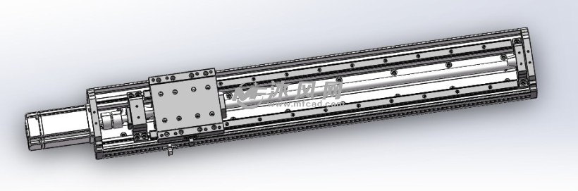 120宽的丝杆导轨直线模组