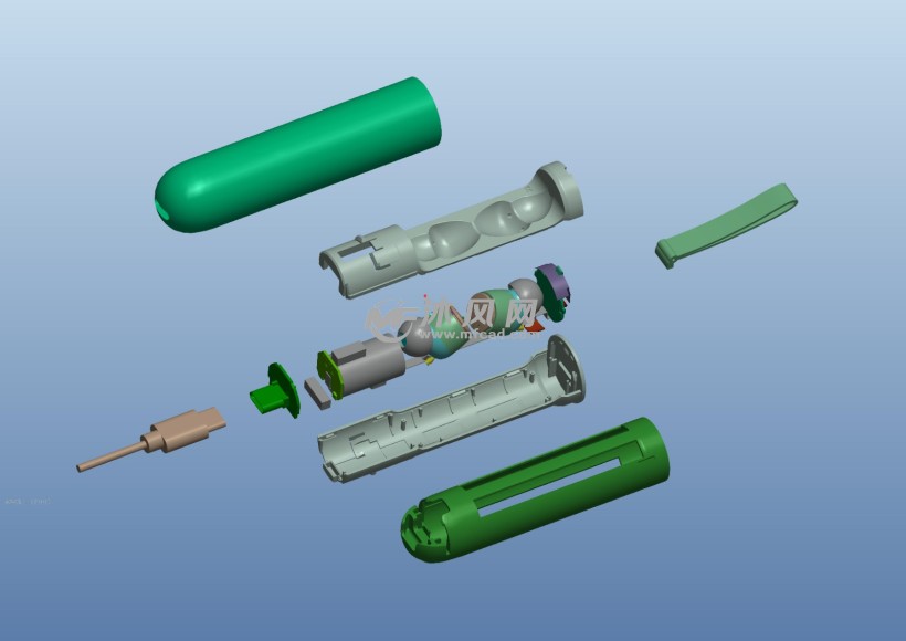 tws 耳机 爆炸图