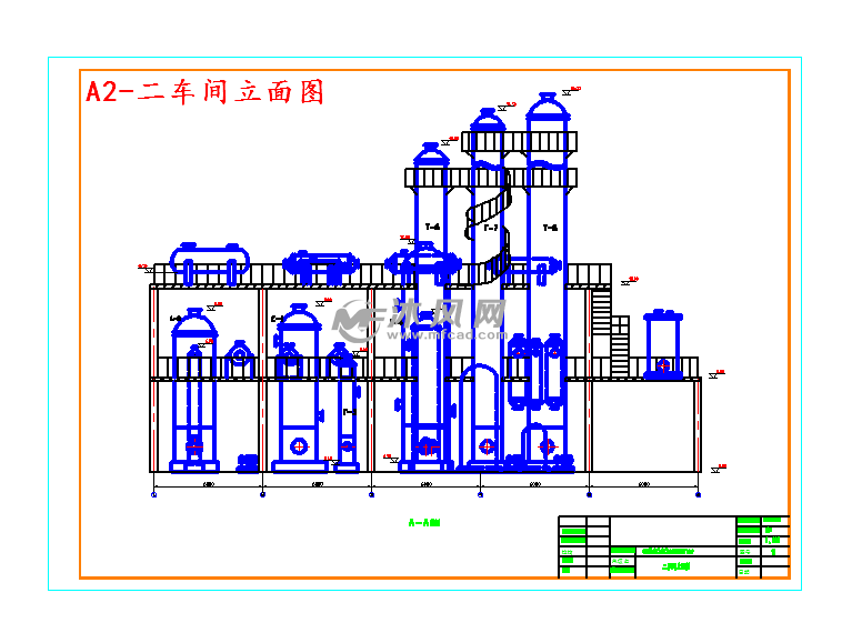 a2-二车间立面图