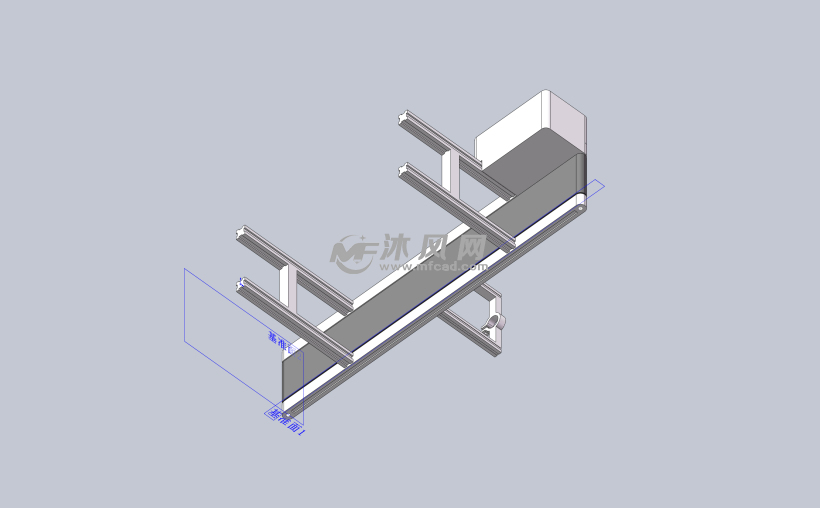 传送带三维建模