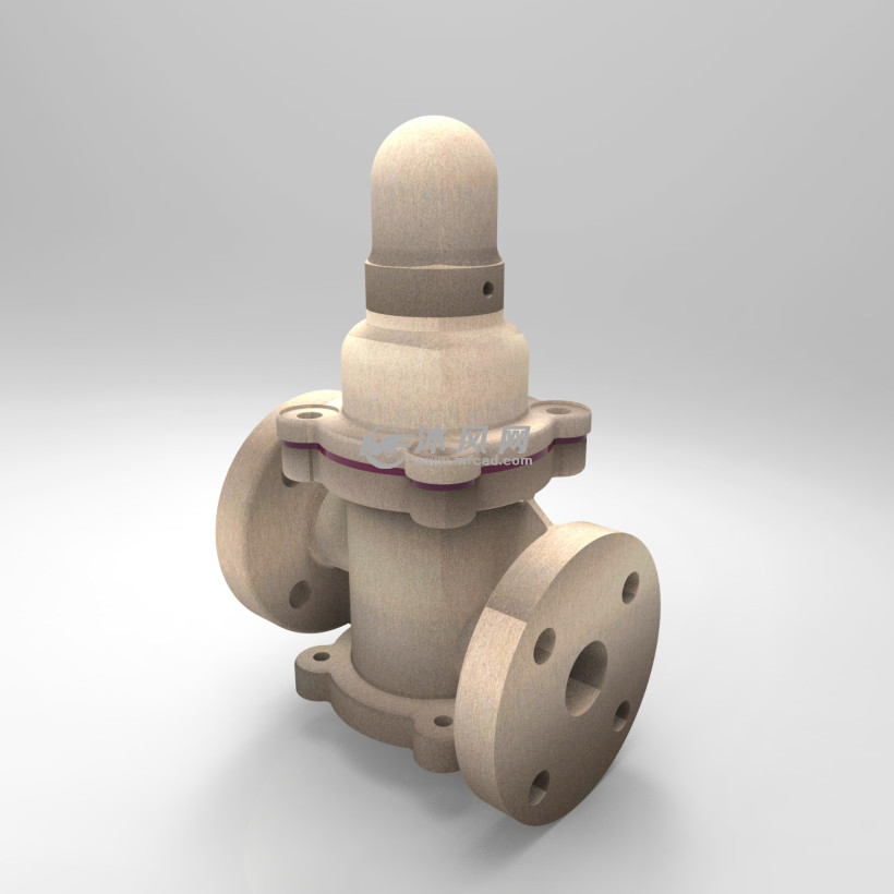 回油阀测量装配 - 阀体图纸 - 沐风网