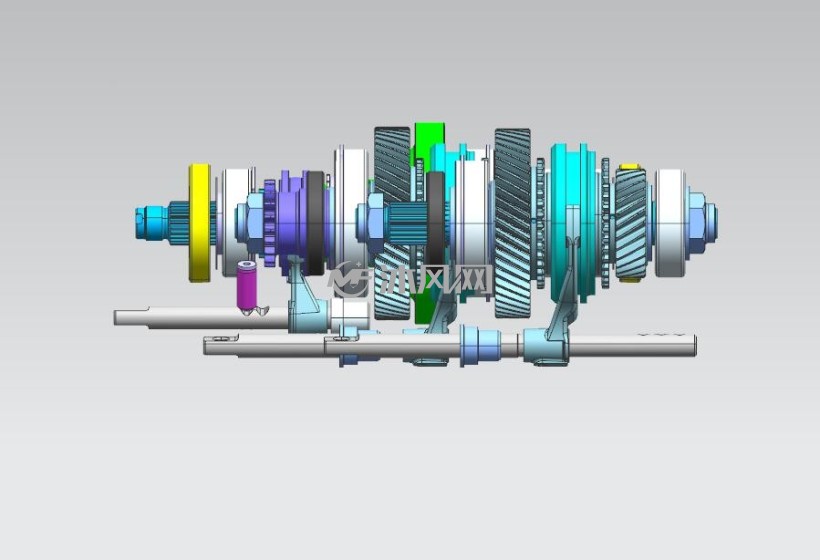 汽车变速箱变速齿轮组
