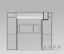 亚克力板工作房三维模型-建筑模型图纸-沐风网