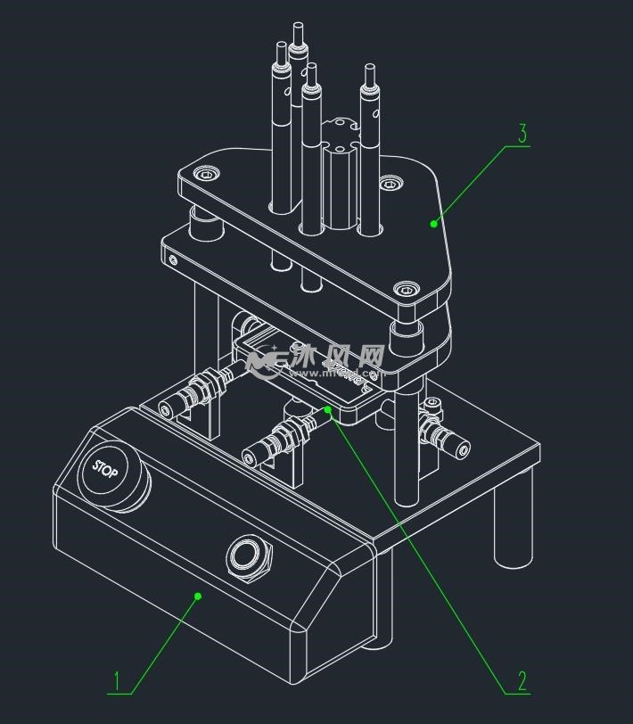 高度检测仪 - 医疗设备图纸 - 沐风网