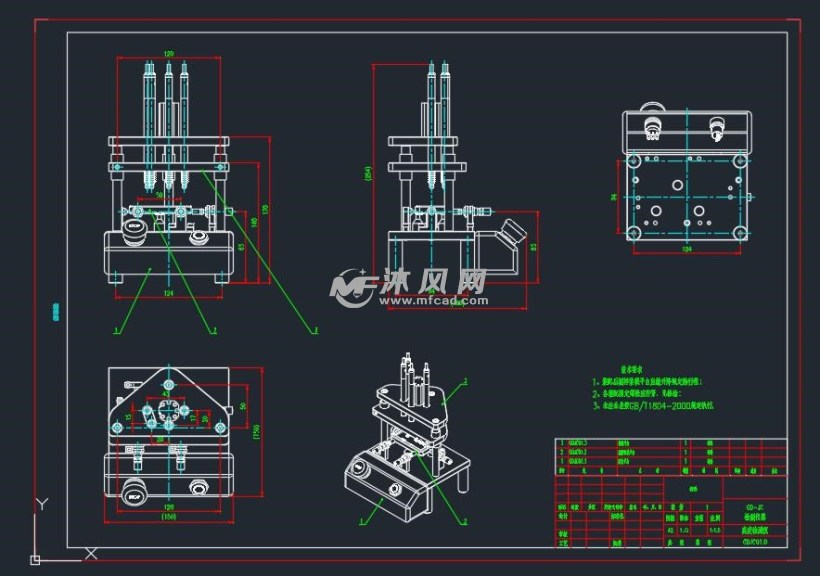 高度检测仪 - 医疗设备图纸 - 沐风网