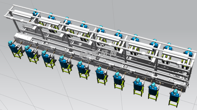 半自动化人工装配生产线设计