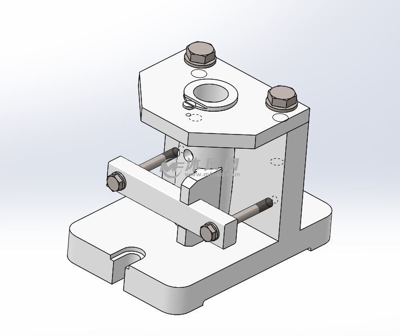 一二档变速导块钻Ф22mm孔夹具设计