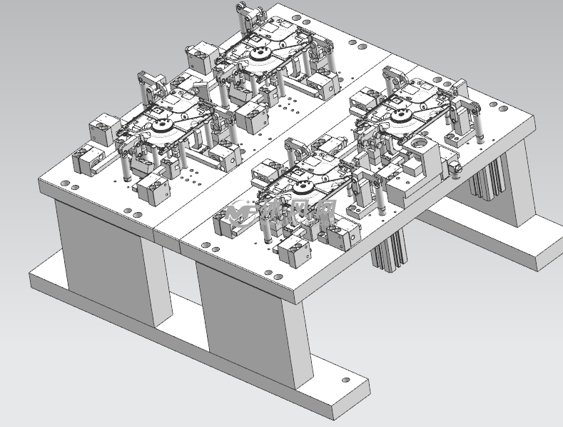发动机缸盖压紧工装