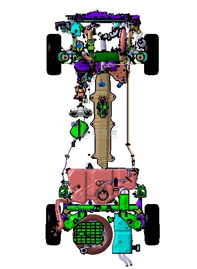 法系汽车底盘系统