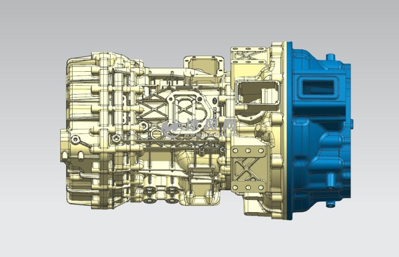 重卡变速箱模型