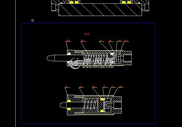 两种压油管加装台结构图 - 零部件模型图纸 - 沐风网