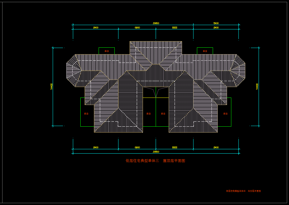低层住宅设计图纸