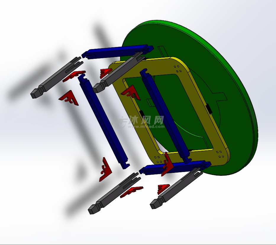 榫卯结构的桌子