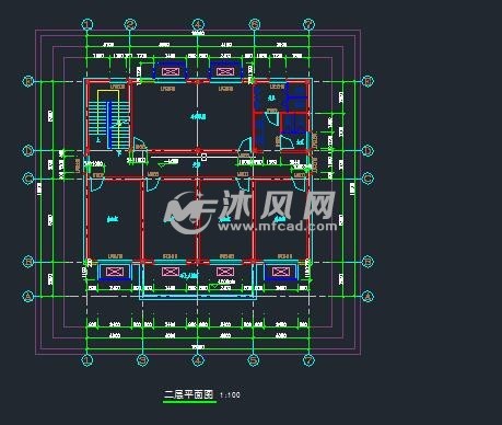 村民活动中心平面图