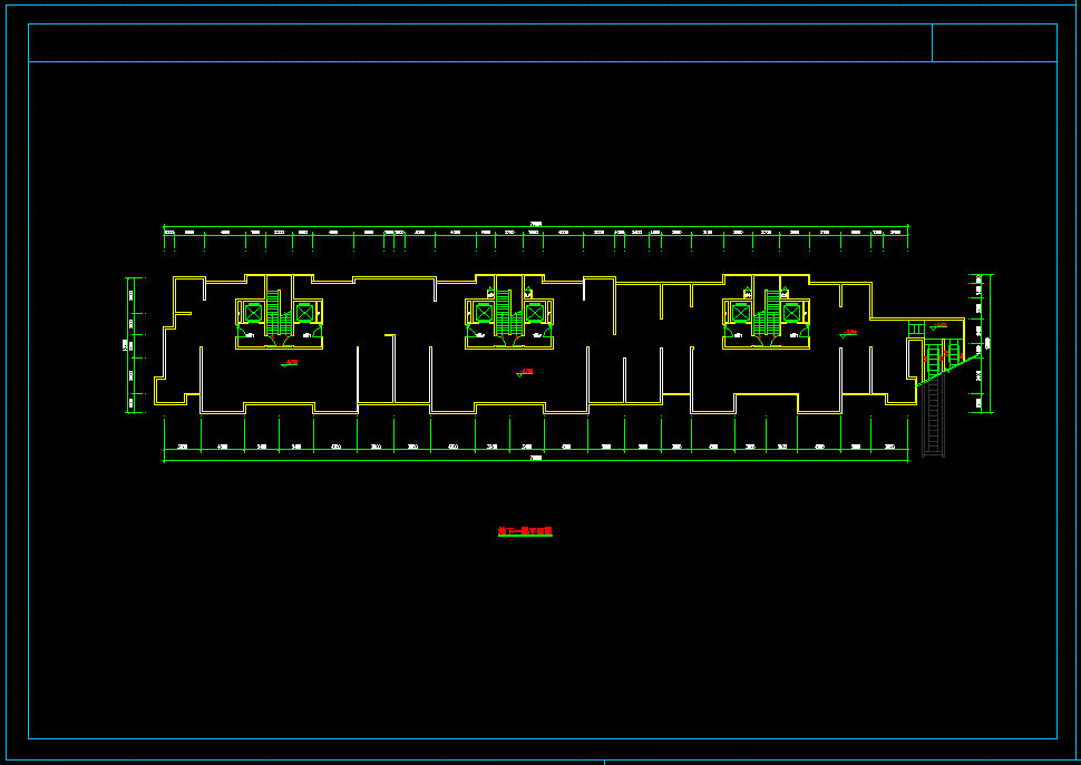 商住楼的设计图纸