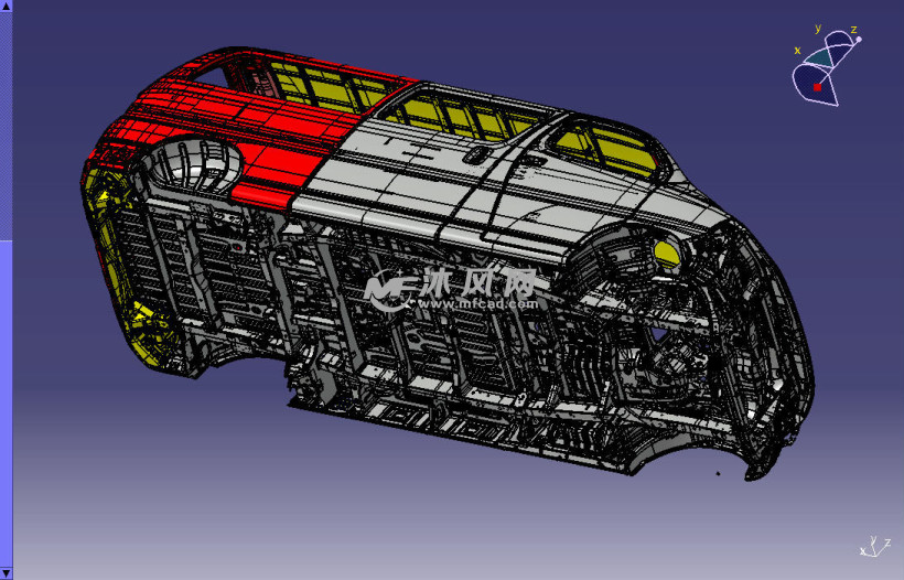 国产面包车白车身数据