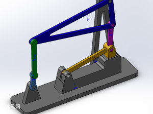 连杆压接装置 - 传动件图纸 - 沐风网