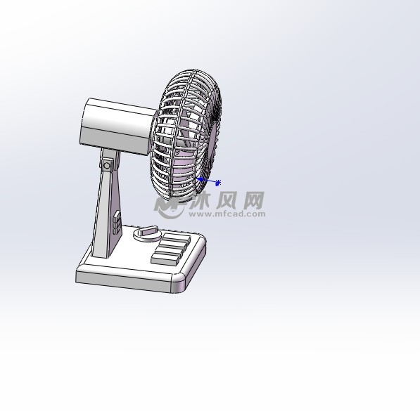 電風扇3d圖紙