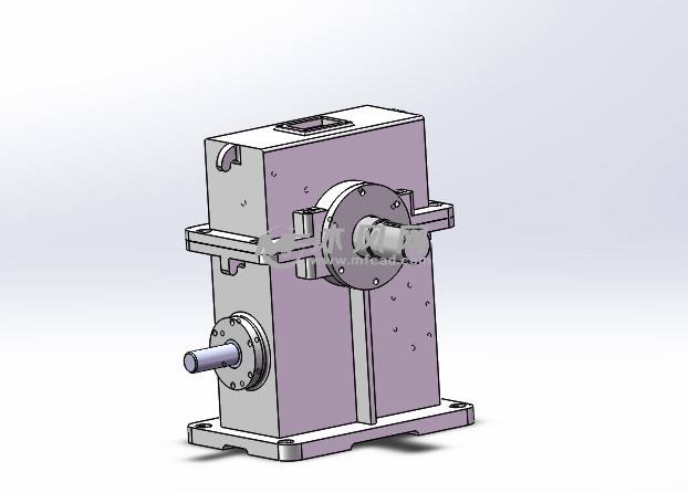 减速器零件及装配体三维建模 - 零部件模型图纸 - 沐风网