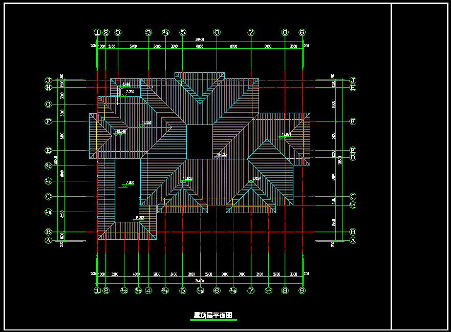 幼儿园设计二维图- 教育建筑图纸 - 沐风网