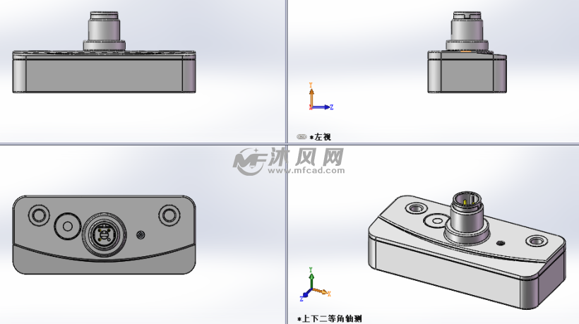 电感式定位系统三维模型 - 通用设备图纸 - 沐风网