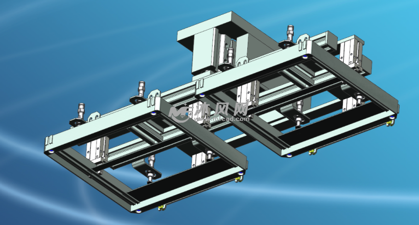 机器人真空吸盘抓手三维设计