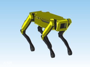 智能机器狗结构模型