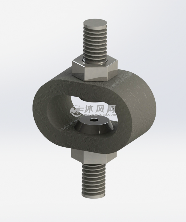 双向橡胶减震器