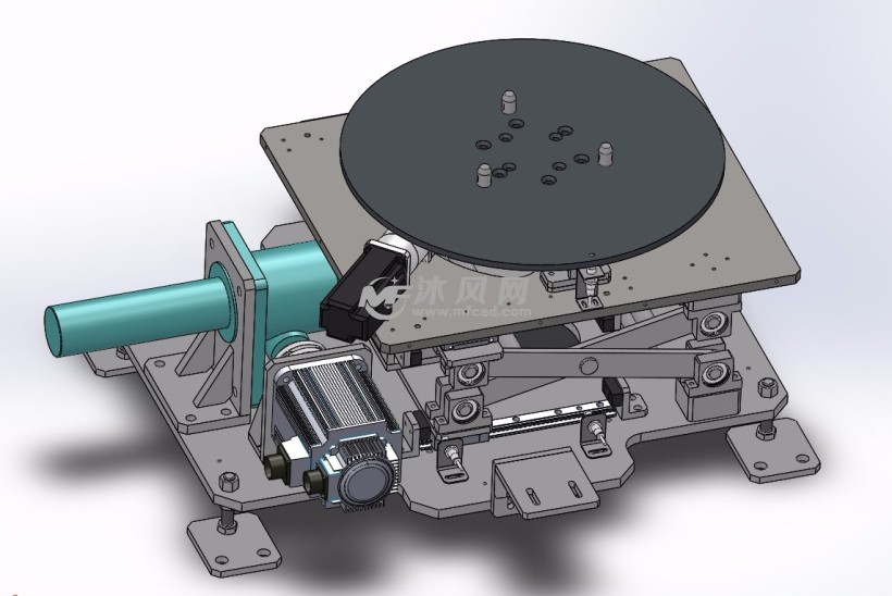 伺服顶升回转机构