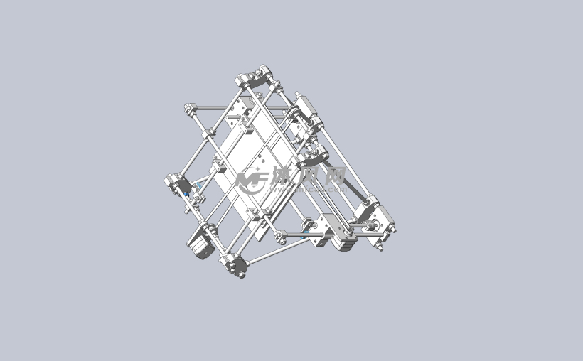 3d打印机建模三维图纸