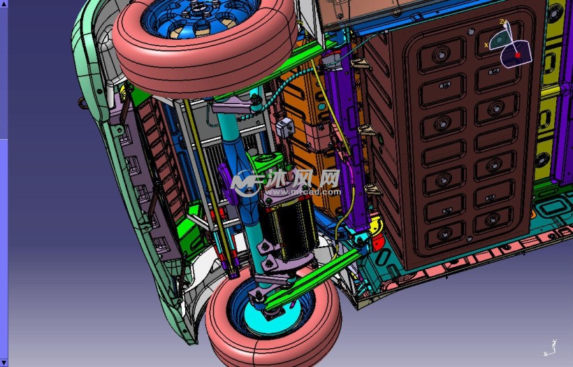 小型两门纯电动车整车数据设计