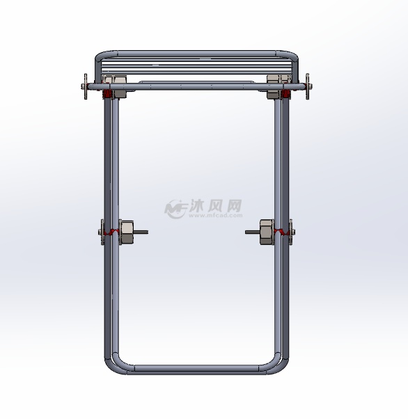 折叠晾衣架sw模型