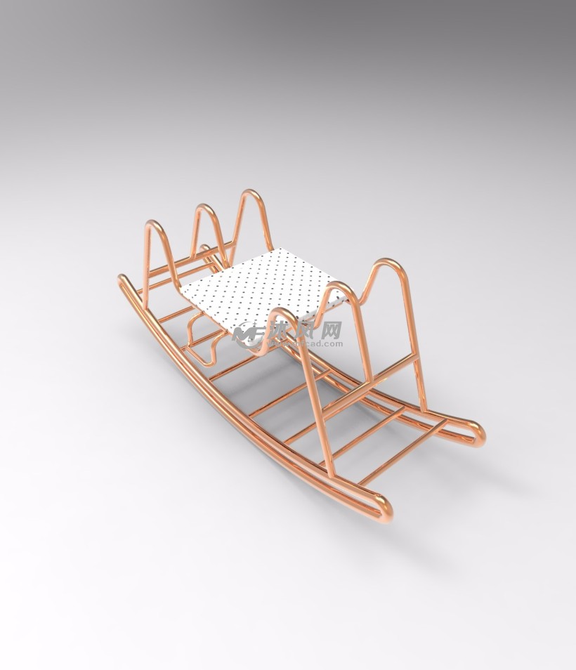 儿童摇椅模型设计