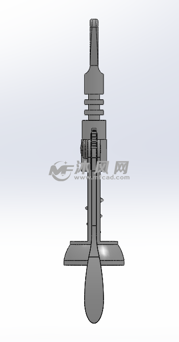 红酒开瓶器结构 - 日常用品图纸 - 沐风网