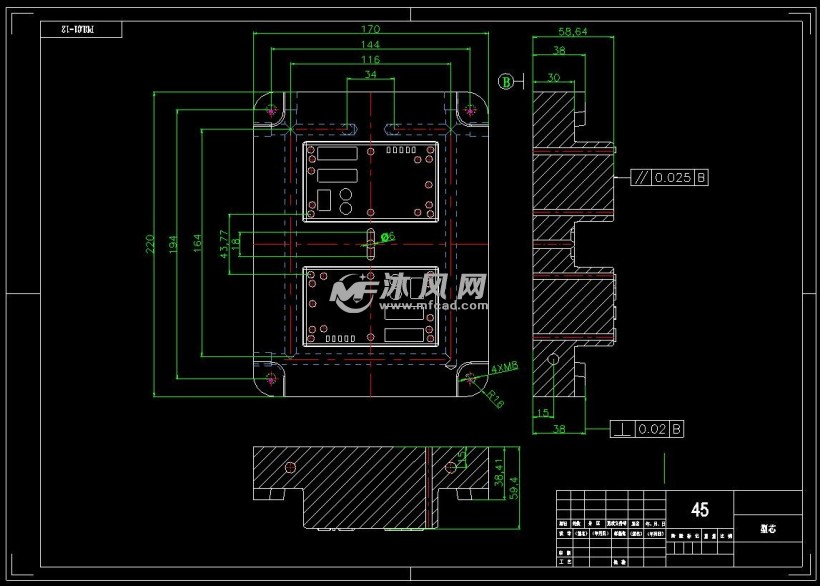 本資料含有模具裝配圖,模具三維,,模具零件圖等,具體所含內容請參考