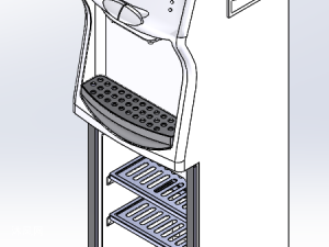 饮水机3d图 