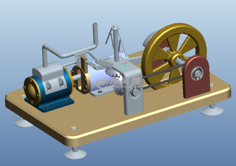 proe曲柄摇杆机构