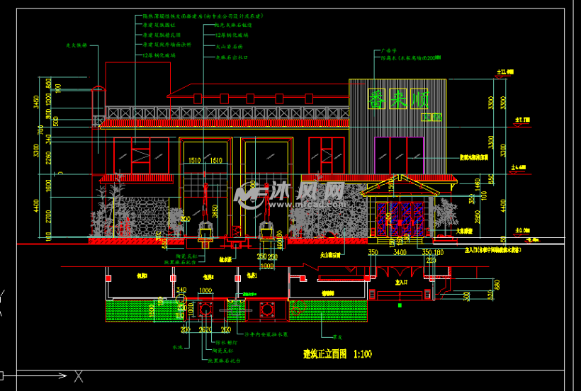 火锅店主题餐厅正立面