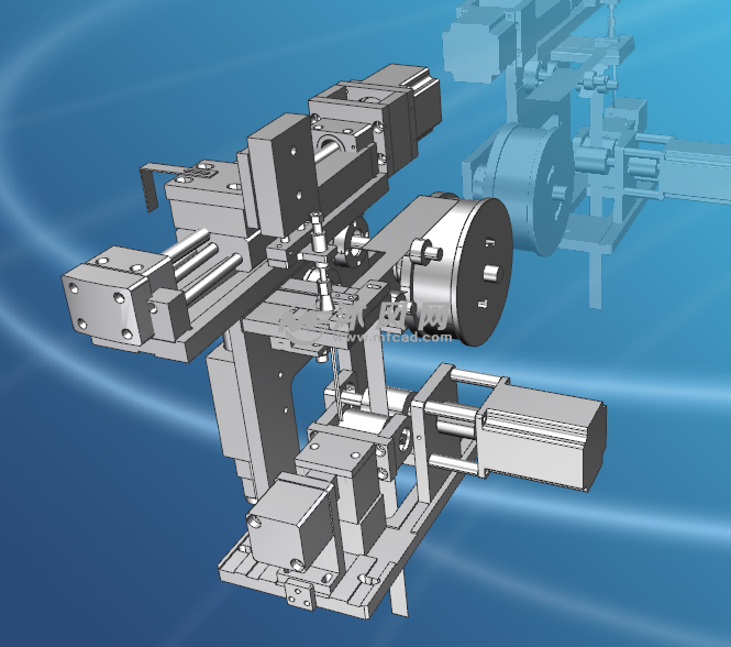 自动包覆送料机构设计 - 机械设备图纸 - 沐风网