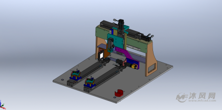 伺服旋钮微调机-机械设备图纸-沐风网