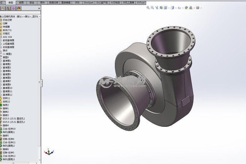 离心蒸汽压缩机mvr压缩机